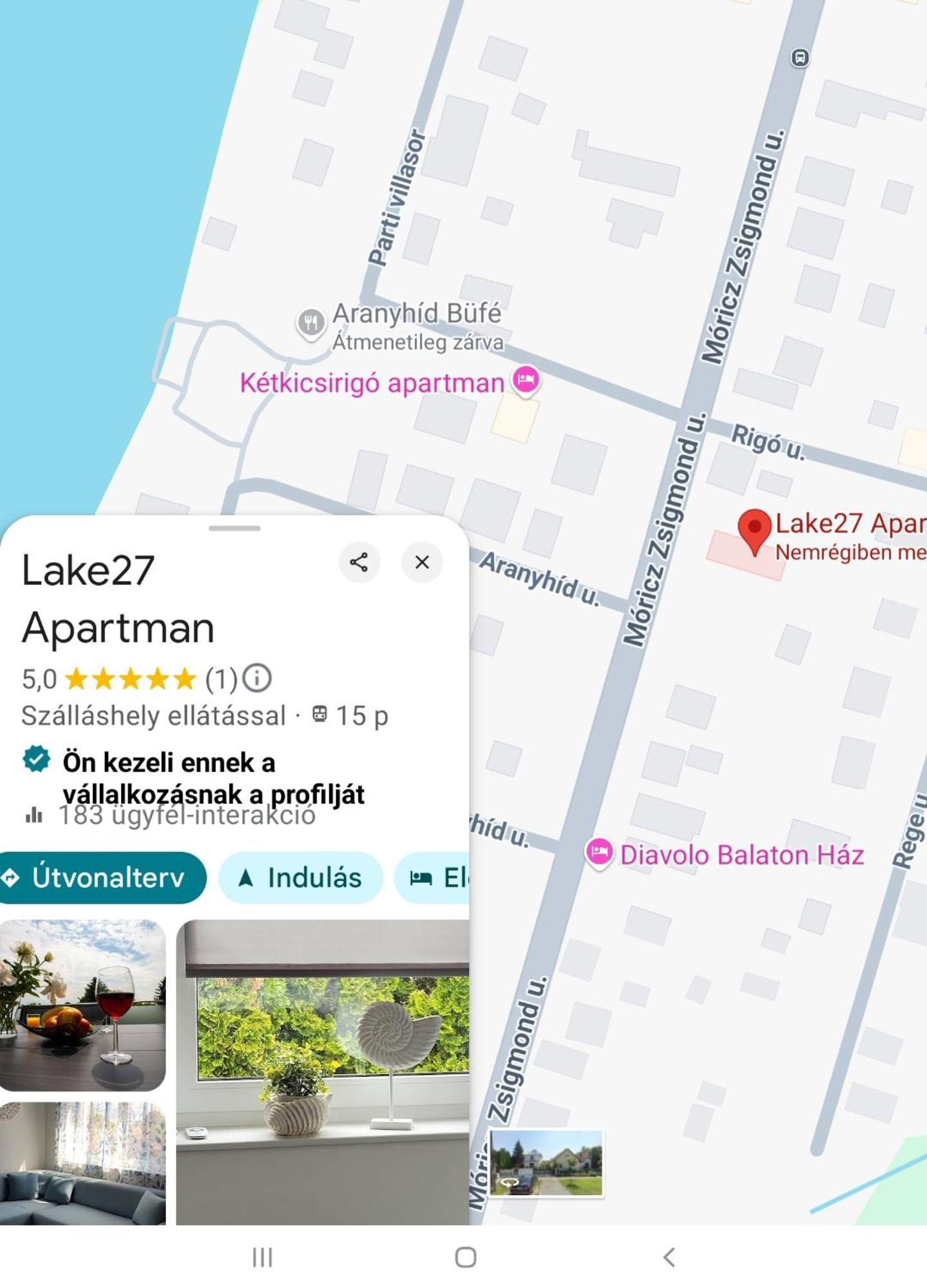 Lake27Apartman Szántód Exteriér fotografie